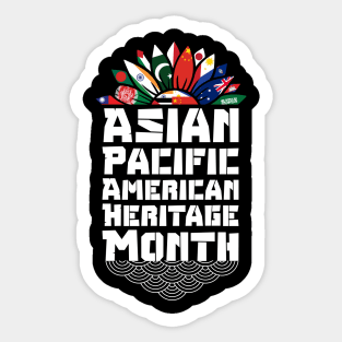 Aapi-Asian Pacific American Heritage Month Sticker